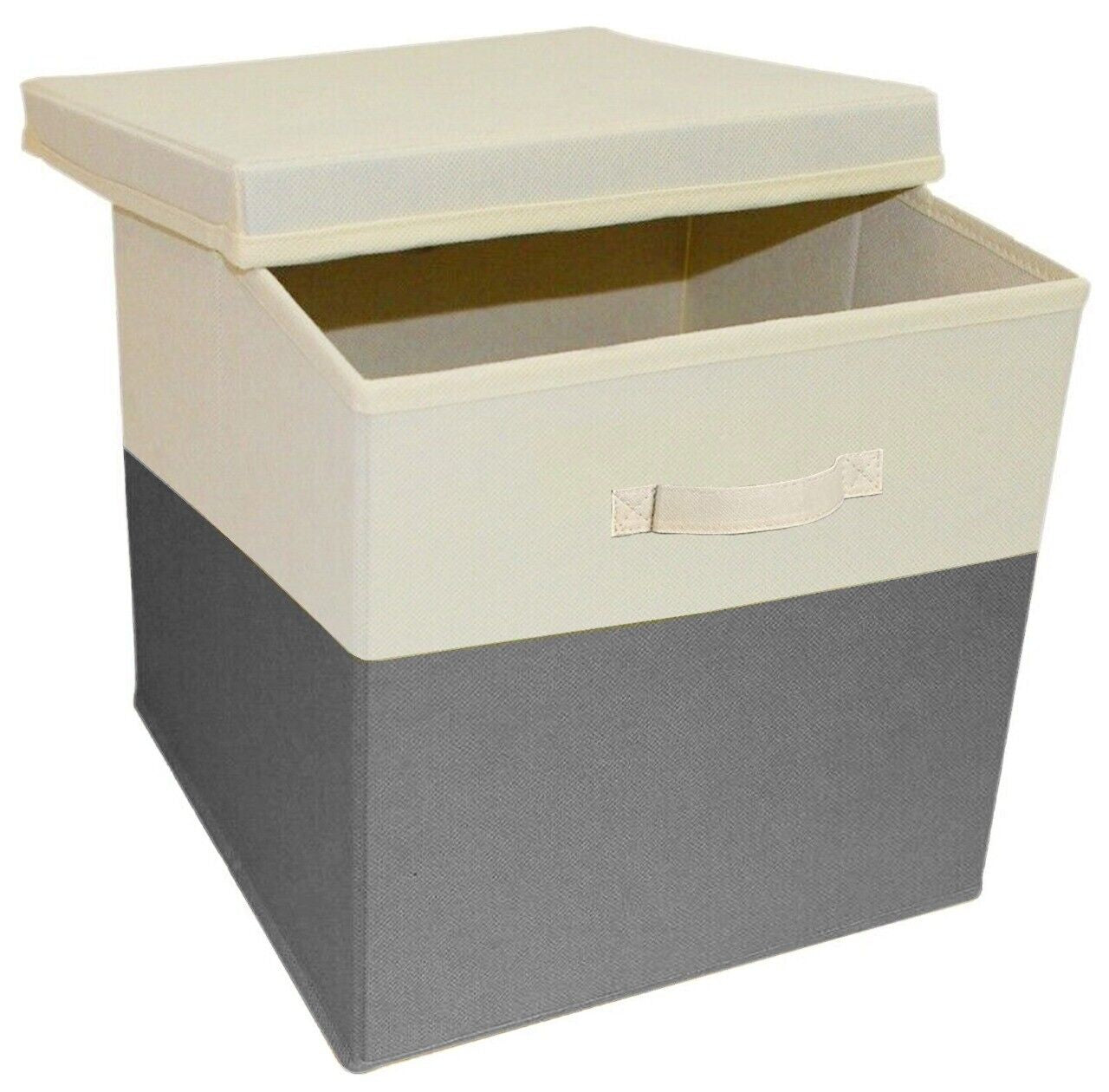 Foldable Storage Cube Storage Box Square Canvas Storage Collapsible Folding Box