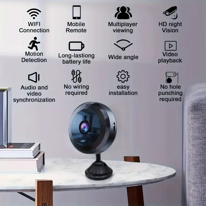 Xiaomi 1080P HD Mini Wifi Camera - Wireless Security Camera