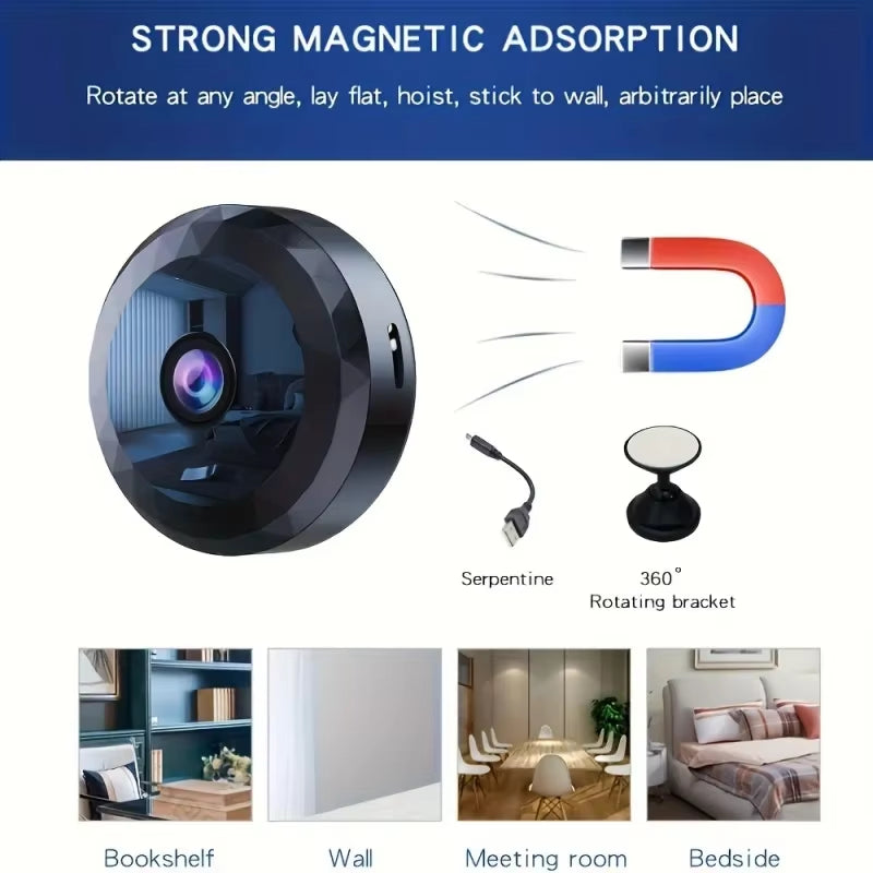 Xiaomi 1080P HD Mini Wifi Camera - Wireless Security Camera