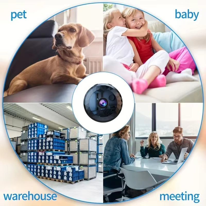 Xiaomi 1080P HD Mini Wifi Camera - Wireless Security Camera