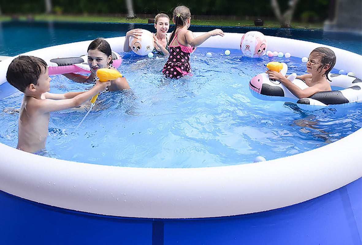 Outdoor Swimming Pool round Bracket Swimming Pool Inflatable Butterfly Swimming Pool