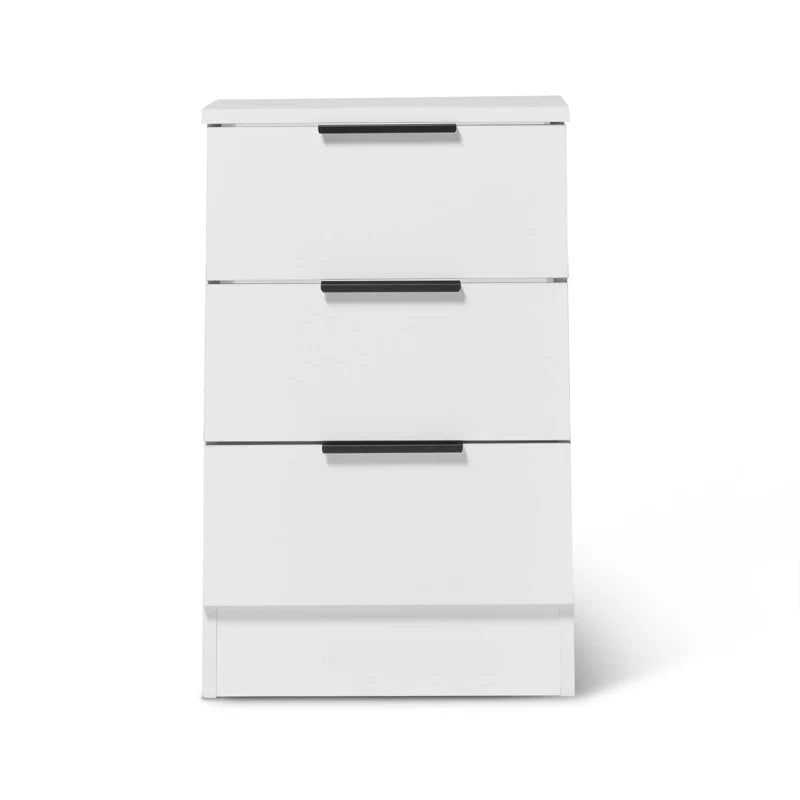 Glenhaven 3 Drawer Bedside Table