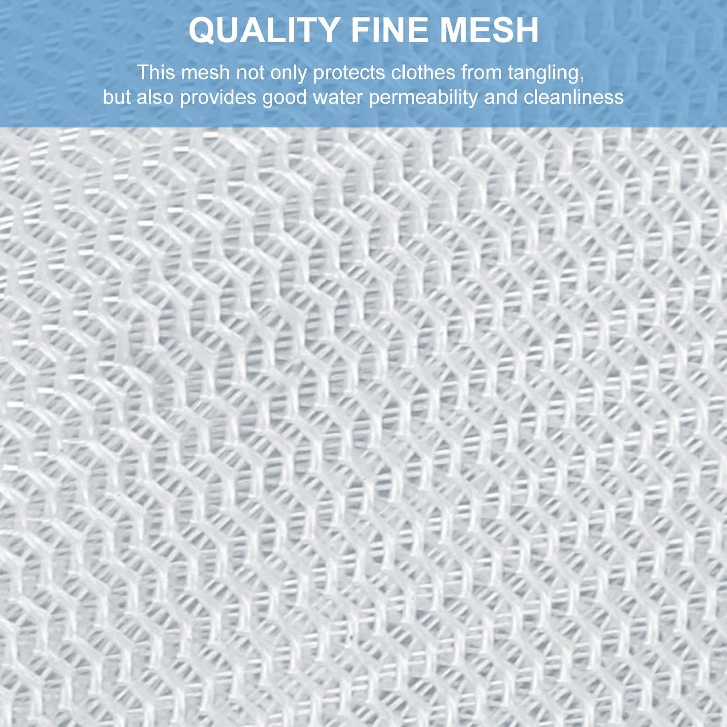 Reusable Mesh Laundry Bags - Reusable Zipper Laundry Bags for Smaller Clothes