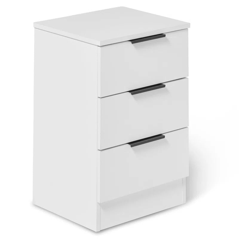 Glenhaven 3 Drawer Bedside Table