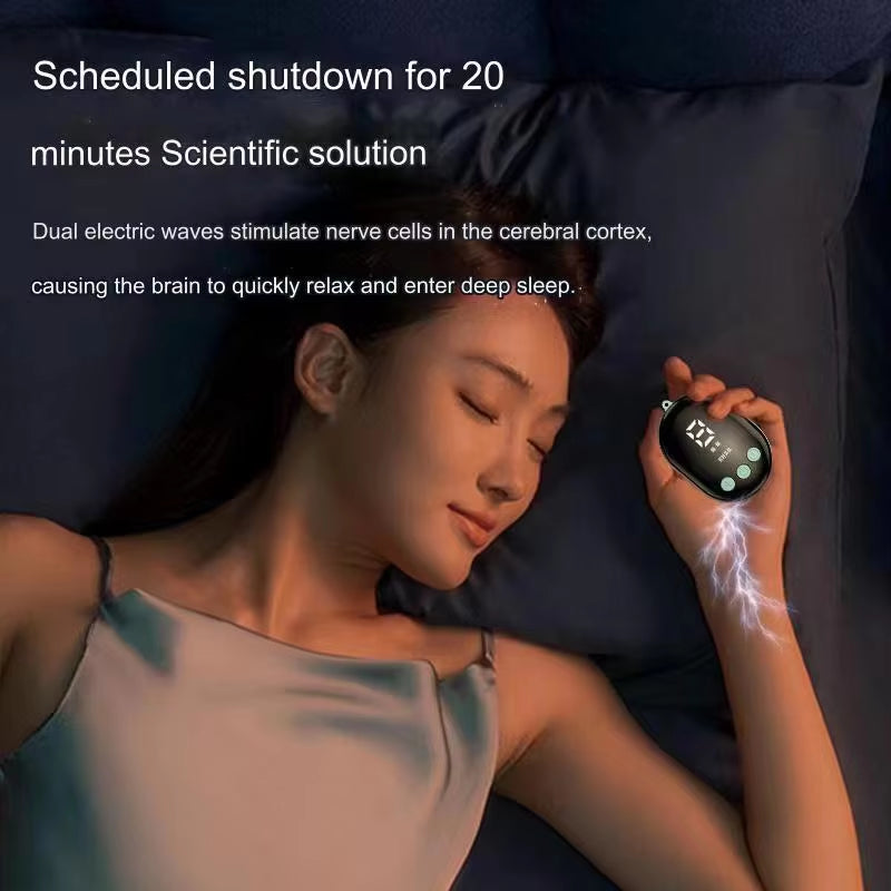 Portable Handheld Sleep Aid to Improve Sleep CES Intelligent Decompression Micro Current Calming Sleep Multi Scene Sleep Aid