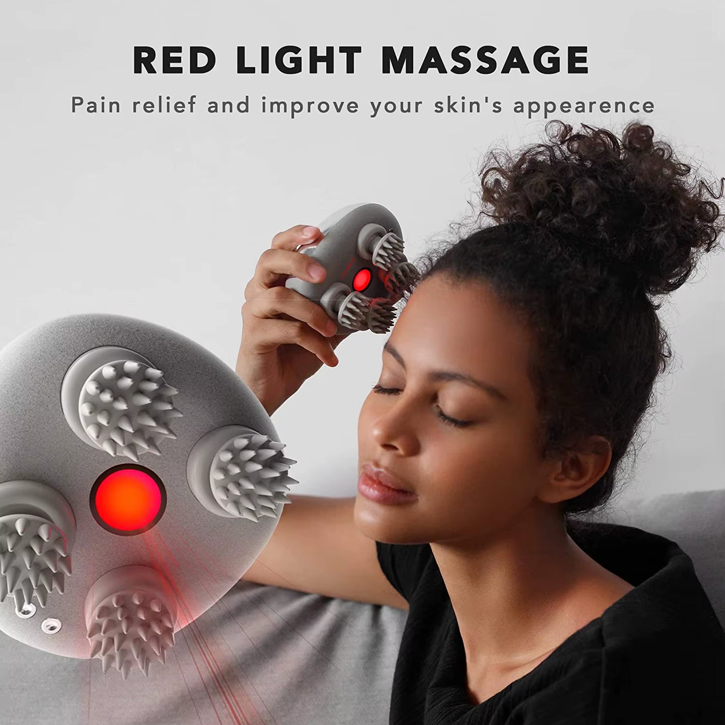Mini Pro Scalp Massager - Waterproof Electric Wireless Portable Head Scalp Massager