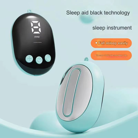 Portable Handheld Sleep Aid to Improve Sleep CES Intelligent Decompression Micro Current Calming Sleep Multi Scene Sleep Aid