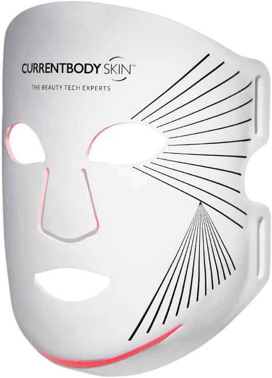 Skin LED Light Therapy Mask: Series 2 | Red Light LED Face Mask for Advanced Anti-Ageing | Red, Near-Infrared and Deep Near-Infrared Wavelengths for Wrinkle Reduction