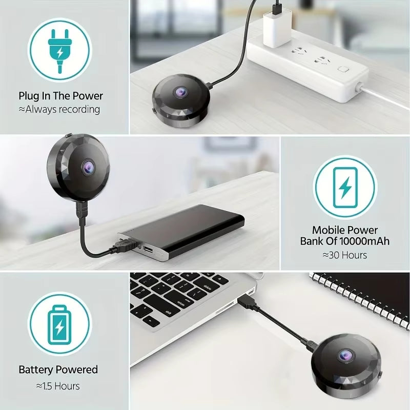 Xiaomi 1080P HD Mini Wifi Camera - Wireless Security Camera 