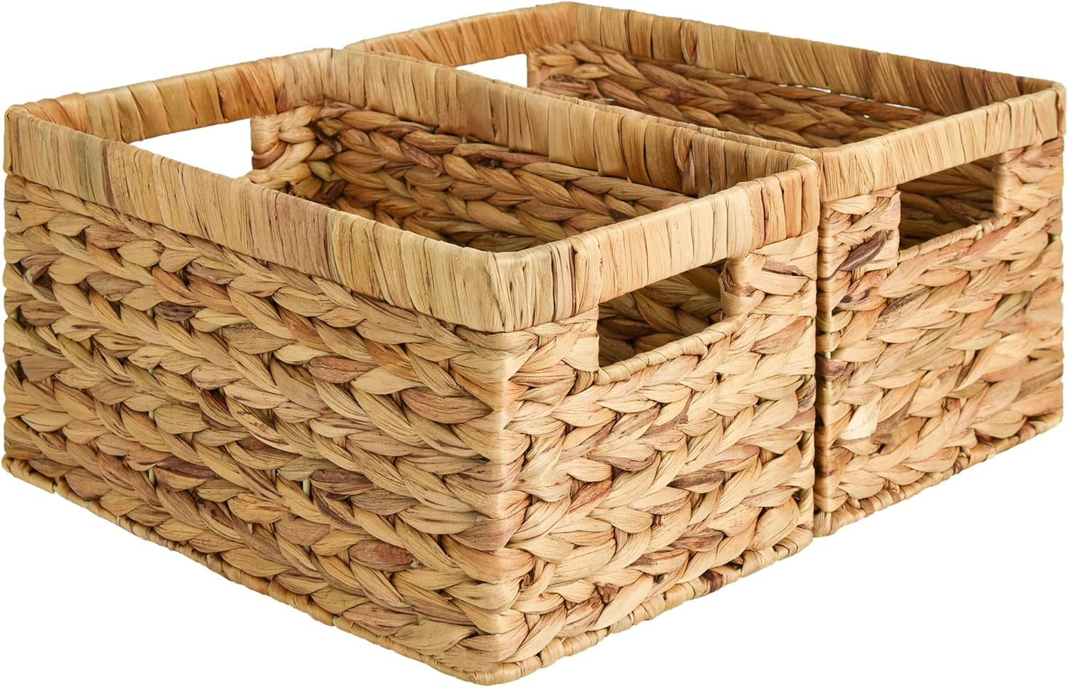  Storage Baskets for Shelves,  Woven Baskets for Organising 