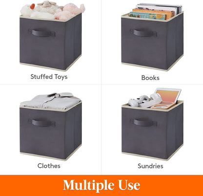 Foldable Storage Cube Storage Box Square Canvas Storage Collapsible Folding Box