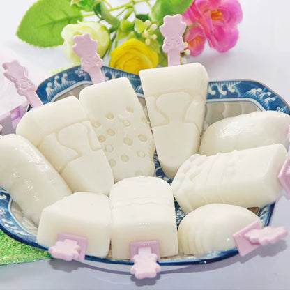 Large Size Ice Cream Mold Heart Shaped Silicone Popsicle Forms Tray Icelolly Moulds for Party Bar Decoration Tool