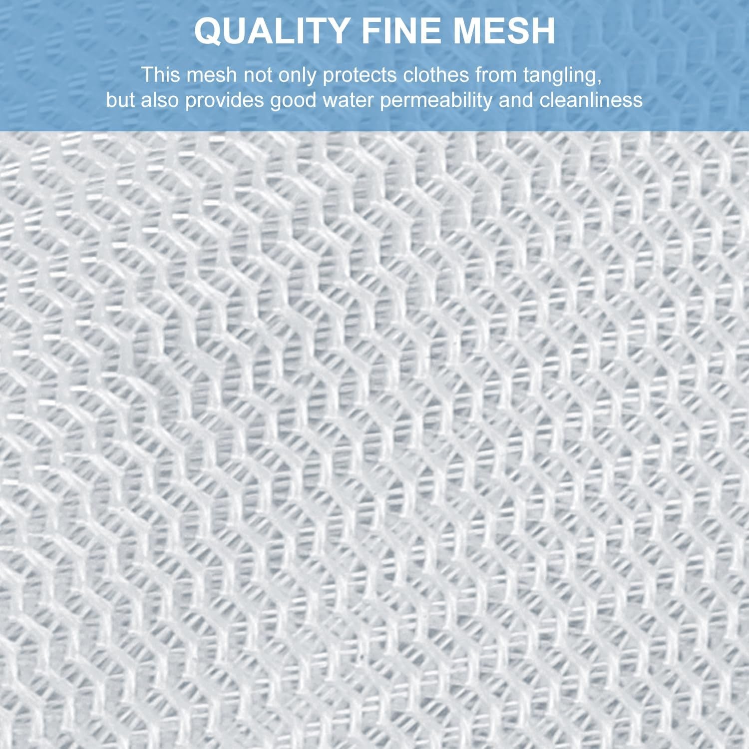 Reusable Mesh Laundry Bags - Reusable Zipper Laundry Bags for Smaller Clothes