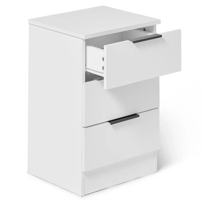 Glenhaven 3 Drawer Bedside Table